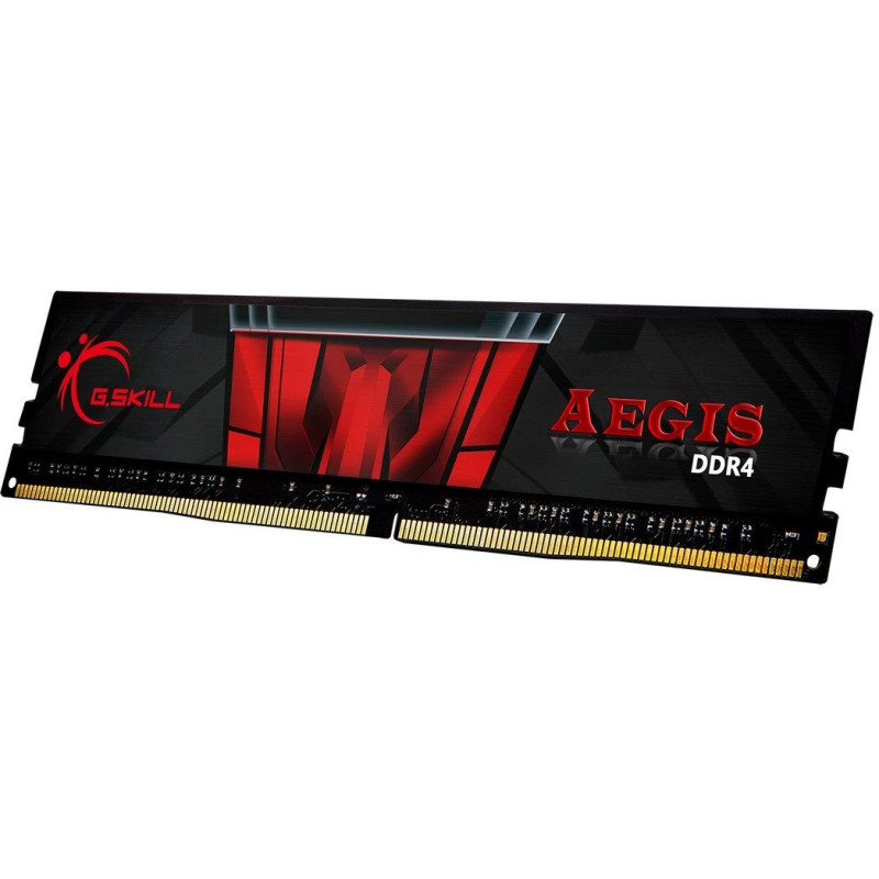 DIMM 8 GB DDR4-3200, juoda atmintis, F4-3200C16S-8GIS, Aegis, INTEL XMP