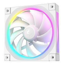 120 mm balts PC korpusa ventilators DeepCool FL12 WH, 2150 RPM, PWM, 55 CFM, 32 dB, FDB, 4-pin