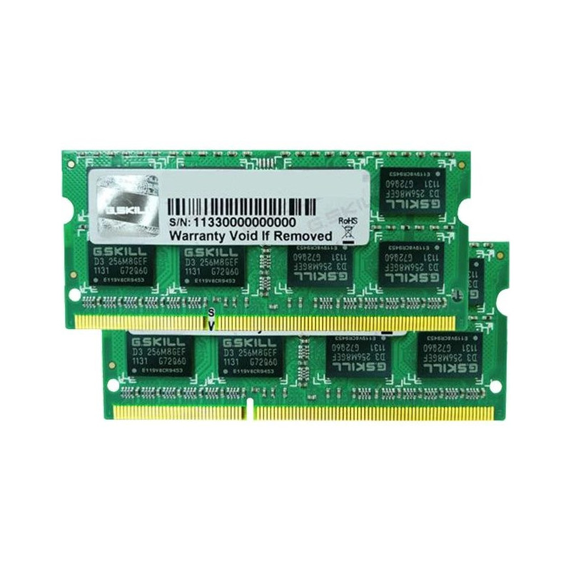 16 GB G.Skill SO-DIMM 1600 (2x 8 GB) Dual-Kit (F3-1600C11D-16GSL)