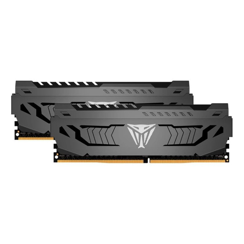 32 GB Patriot DIMM 3600 (2x 16 GB) Dual-Kit (grau, PVS432G360C8K, Viper Steel, INTEL XMP)