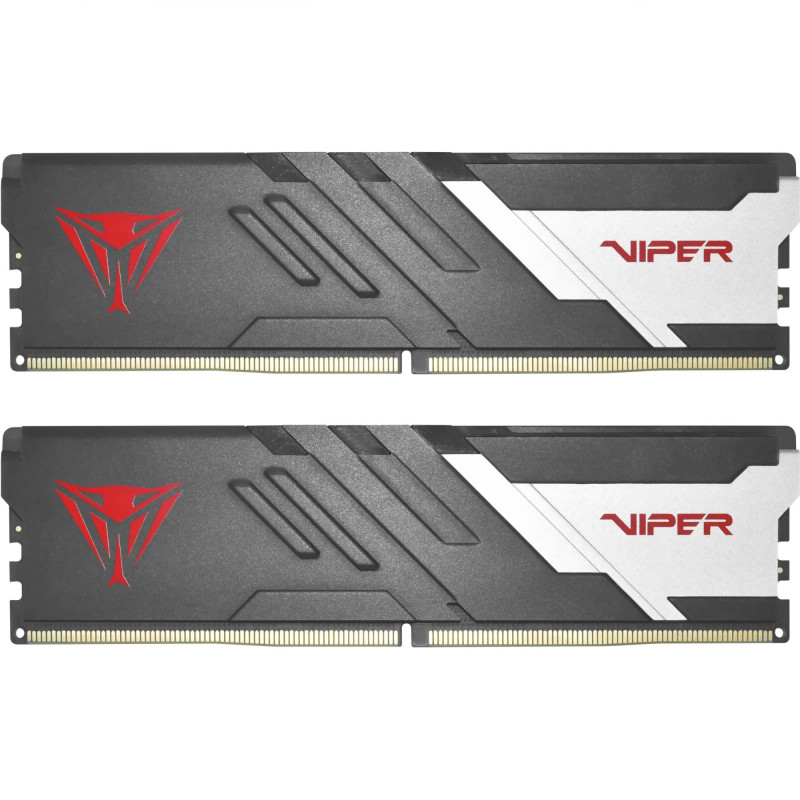 DIMM 64 GB DDR5-6400 (2x 32 GB) Dual Kit, Black RAM, PVV564G640C32K, Viper Venom, INTEL XMP