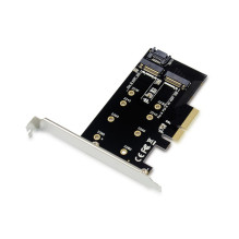 Conceptronic EMRICK 2-in-1 M.2 SSD PCIe Adapter NVMe un SATA