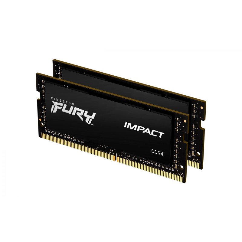 Kingston Technology FURY 64GB 3200MT / s DDR4 CL20 SODIMM (2 vnt. rinkinys) smūginis
