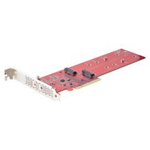 StarTech.com Dual M.2 PCIe...