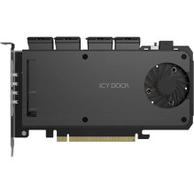 Adaptera karte 4 x M.2 NVMe...