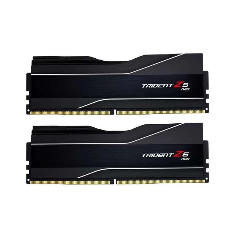 DIMM 64 GB DDR5-6000 (2x 32 GB) dviejų atminties modulių rinkinys, juoda atmintis, F5-6000J3238G32GX2-TZ5N, „Trident Z5 