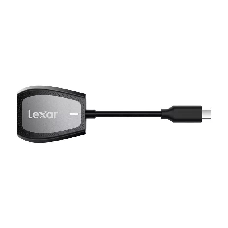 Lexar Dual-Slot SD / microSD Memory Card Reader, USB-C