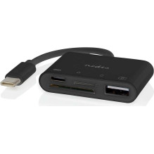 Nedis USB-C MicroSD karšu...