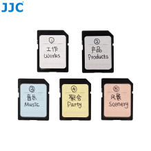 JJC 120x Memory Card Labels...