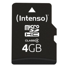 Atmiņas karte Intenso 4GB MicroSDHC Class 4 3403450
