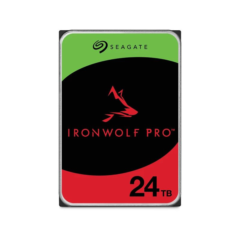 Seagate „IronWolf“ Pro ST24000NT002 vidinis kietasis diskas 24 TB 7200 RPM 512 MB 3.5 colių SATA III