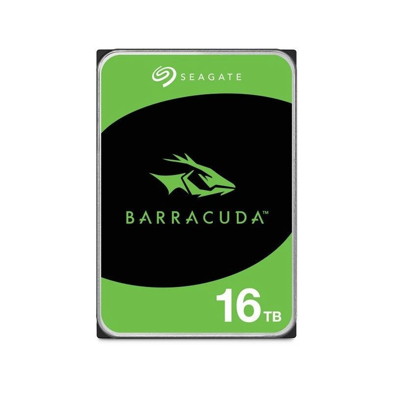Seagate BarraCuda 16TB vidinis kietasis diskas 7200 RPM 512 MB 3.5 colių serijinis ATA