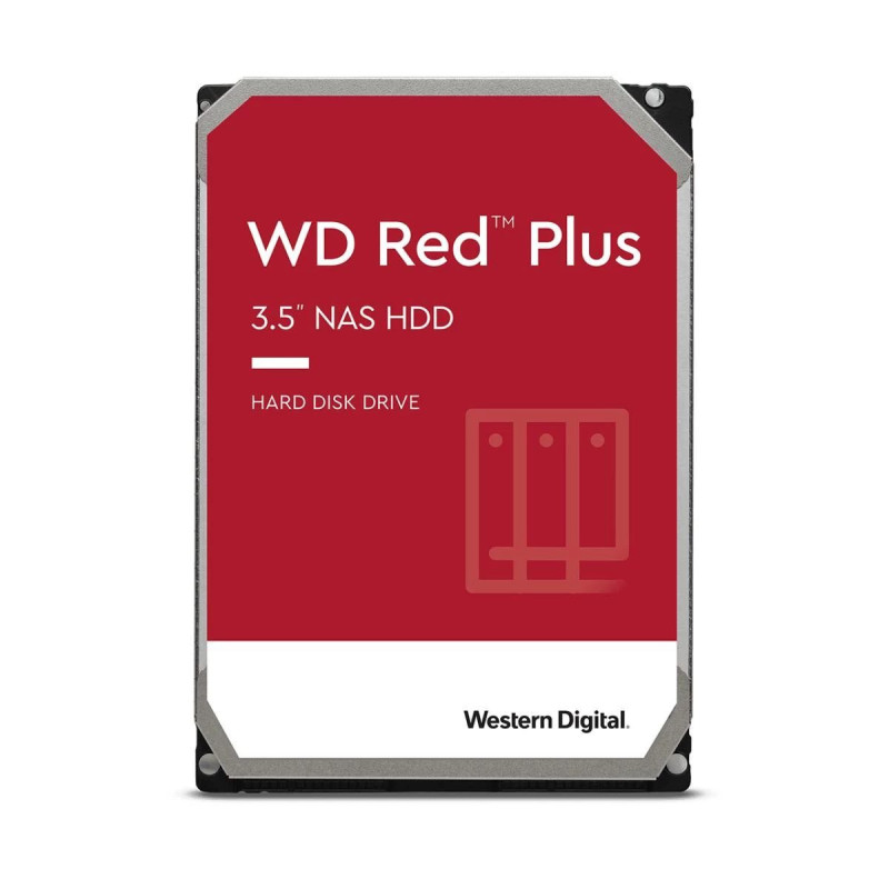 WESTERN DIGITAL Cietais disks Red Plus WD100EFGX - 10TB - SATA - 3.5 collu - 7200 apgr. / min