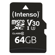 Atmiņas karte Intenso 64GB...