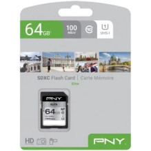 Atmiņas karte PNY 64GB SDXC...