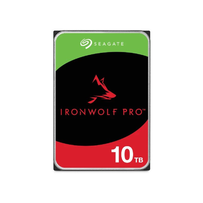 Seagate IronWolf Pro ST10000NT001 vidinis kietasis diskas 10 TB 7200 RPM 256 MB 3.5 colių serijinis ATA III