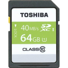 TOSHIBA 64GB SDXC Karte...