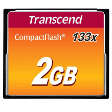 Atmiņas karte Transcend 2GB CompactFlash 133x TS2GCF133