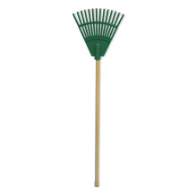 HORTUS mazais rokas grābeklis ar rokturi, zaļš, 20 cm, 14 zari