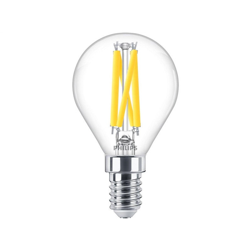Light bulb Philips LED, P45, warm white, E14, 5.9 W, 806 lm