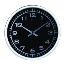 NeXtime klok 2953 Blacky, Ø...
