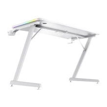 Gaming desk Trust GXT 709 LUMINUS, white Gaming desk Trust GXT 709 LUMINUS, white