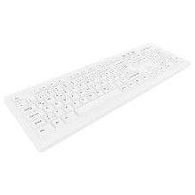 „Contour Design“ aktyvaus klavišo AK-C8100F-FU1-W / GE klaviatūra