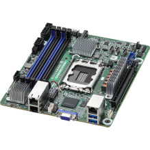 ASRock Mainboard EC266D4ID-2T / X550 mini-ITX Sockel 1700 DDR5-only Single ASRock Mainboard EC266D4ID-2T / X550 mini-ITX Sockel 1700 DDR5-only Single