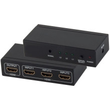 Shiverpeaks Shiverpeaks PROFESIONALUS HDMI perjungiklis 3xIN 1xOUT 4K2K 3D