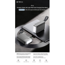 Išorinė baterija Power Bank Remax FP-5 27W 60000mAh pilka