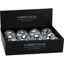 Christmas Tree toy, silver, 10 cm Christmas Tree toy, silver, 10 cm