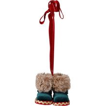 Christmas Tree toy Boots, various colours, poliester