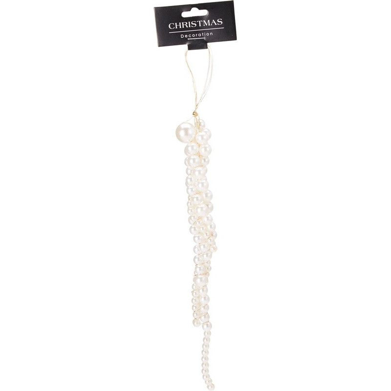 Christmas Tree toy Pearl, pearl, polypropylene
