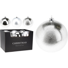 Christmas Tree toy XXL, silver, 18 cm