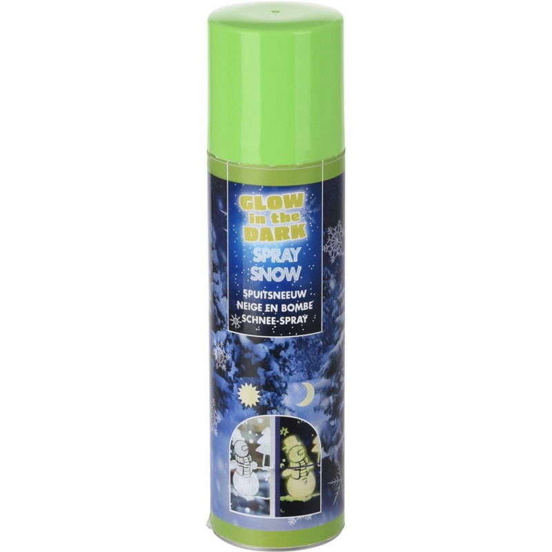 Dirbtinis sniegas šviečiantis tamsoje APS001000, 150ml