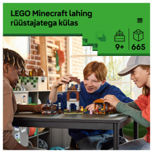 LEGO Minecraft Plėšikų užkampis ir plėšikas LEGO Minecraft Plėšikų užkampis ir plėšikas