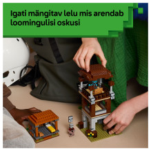 LEGO Minecraft Plėšikų užkampis ir plėšikas LEGO Minecraft Plėšikų užkampis ir plėšikas