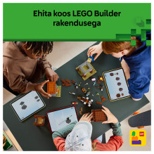 LEGO Minecraft Plėšikų užkampis ir plėšikas LEGO Minecraft Plėšikų užkampis ir plėšikas