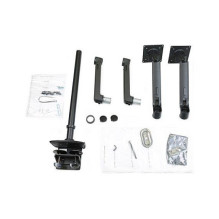 Ergotron LX Series LX Dual Stacking Arm, Tall Pole, Matte Black
