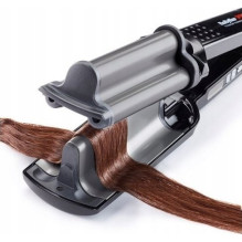 Plaukų garbanojimo žnyplės - BaByliss BAB2469TTE, juoda, sidabrinė, 140-210 °C, jonizacija, keramika Plaukų garbanojimo žnyplės - BaByliss BAB2469TTE, juoda, sidabrinė, 140-210 °C, jonizacija, keramika