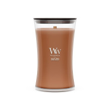 Kvapioji žvakė - WoodWick Radiant Amber 100 × 100 × 180 mm 110-120 val. bronzinė Kvapioji žvakė - WoodWick Radiant Amber 100 × 100 × 180 mm 110-120 val. bronzinė