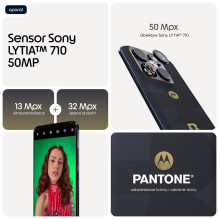 Mobilus telefonas - Motorola Edge 70 Fusion FIFA Edition 6,78" 8 GB 256 GB 5G Dual SIM juodas
