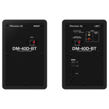 Garsiakalbis - Pioneer DM-40D-BT juodos 2 juostų lentyninės kolonėlės, 38 W, Bluetooth 5.0