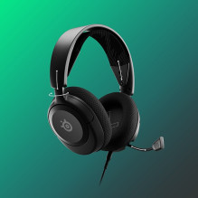 Žaidimų ausinės - SteelSeries Arctis Nova 1 atnaujintos juodos