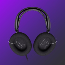 Žaidimų ausinės - SteelSeries Arctis Nova 1 atnaujintos juodos