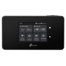 Nešiojamas mobiliojo ryšio maršrutizatorius - TP-Link M8550(EU) Wi‑Fi 6 5G 4 680 mAh USB Type-C juodas