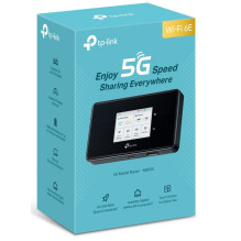 Nešiojamas mobiliojo ryšio maršrutizatorius - TP-Link M8550(EU) Wi‑Fi 6 5G 4 680 mAh USB Type-C juodas