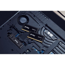 Operatyviosios atminties modulis - Kingston FURY Impact KF556S40IB-32 32 GB DDR5-5600 SO-DIMM juodas Operatyviosios atminties modulis - Kingston FURY Impact KF556S40IB-32 32 GB DDR5-5600 SO-DIMM juodas