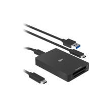 Atminties kortelių skaitytuvas - Silicon Power CreatePro BS10 CFexpress Type B ir SD 4.0, 10 Gbps, juodas