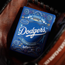 Žaidimo kortos - Theory11 Los Angeles Dodgers 52 kortų kaladė mėlyna, auksinė, raudona
